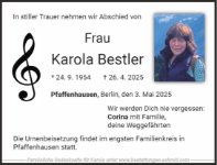eine Anzeige