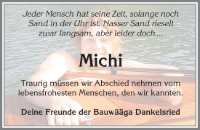 eine Anzeige